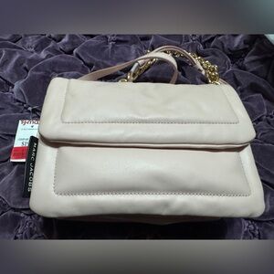 Marc Jacobs Soft Pink Shoulder Bag with Gold Accents